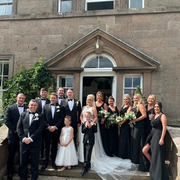 Mr and Mrs Mustoe’s dreamy Northumberland wedding